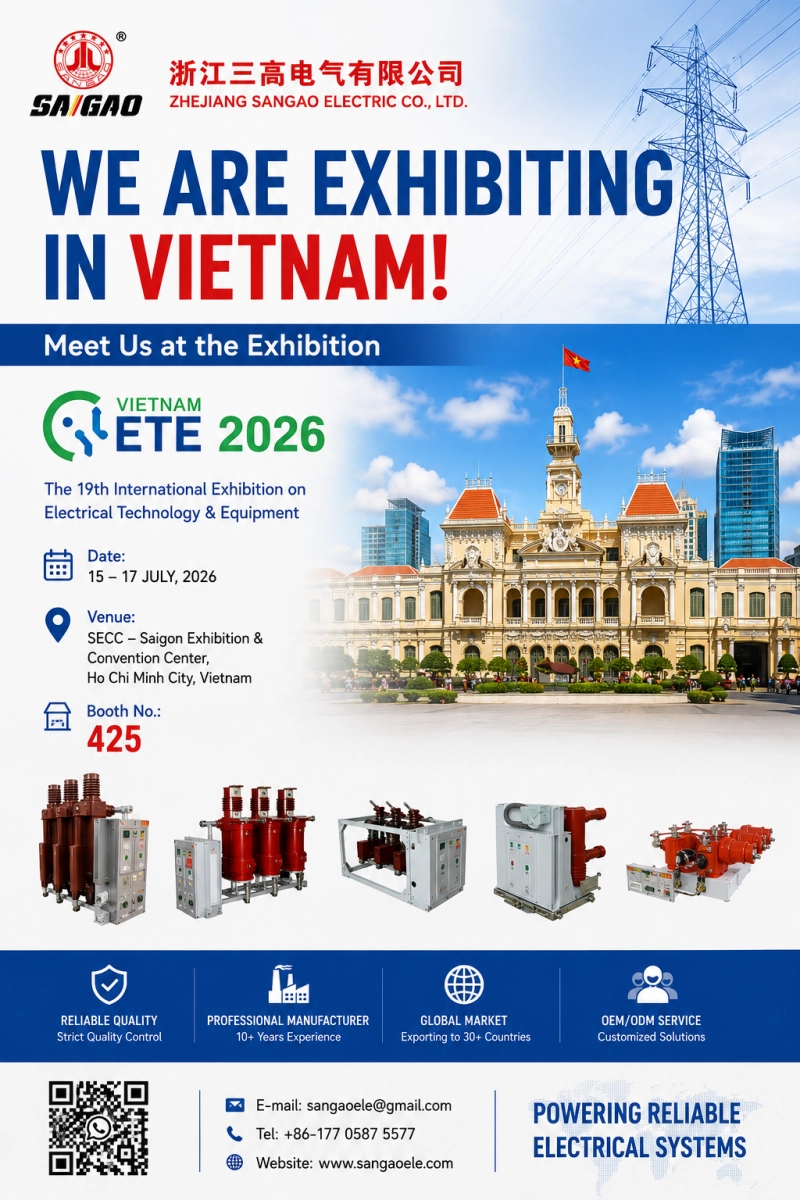 SANGAO Tham gia Triển lãm ETE & Greenergy Việt Nam 2026